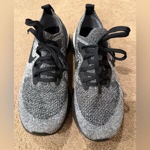 Nike Women’s Epic React Knit Athletic Sneakers - Black & Gray Size 7
